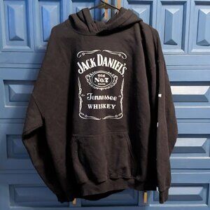 JACK DANIEL'S Black|White Sweatshirt Hoodie